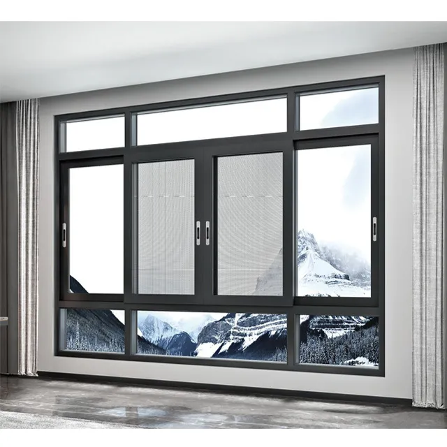 90-Series-Non‑Thermal‑Break-Aluminium-Triple‑Track-Sliding-Window_1