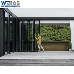 Weinas 75 Series Non-Thermal-Break Aluminium Folding Door for Patio