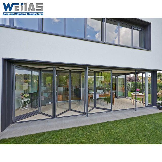 Weinas 75 Series Non-Thermal-Break Aluminium Folding Door for Patio