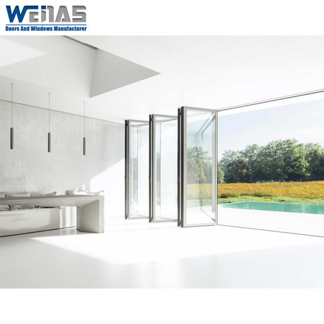 Weinas 75 Series Thermal-Break Aluminium Folding Door for villa patio