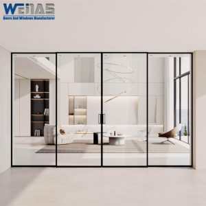 Weinas Weixiang ultra‑slim aluminium sliding door for balcony patio_1