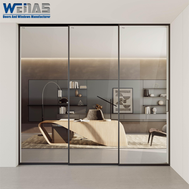 Weinas Weixiang ultra‑slim aluminium sliding door for balcony patio_2