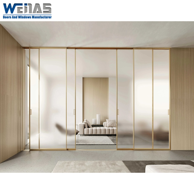 Weinas Weixiang ultra‑slim aluminium sliding door for balcony patio_3